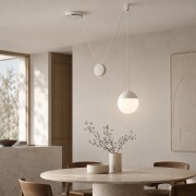 Lampa wisząca Planets 1 opalizowana Brokis