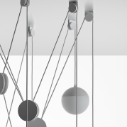 Lampa wisząca Planets 1 opalizowana Brokis