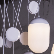 Lampa wisząca Planets 2 opalizowana Brokis