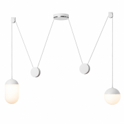 Lampa wisząca Planets 2 opalizowana Brokis