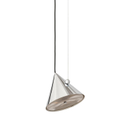 Lampa wisząca Pose 25 cm srebrna Tom Dixon