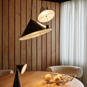 Lampa wisząca Pose 25 cm zielona Tom Dixon