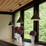 Lampa wisząca Pose 25 cm zielona Tom Dixon