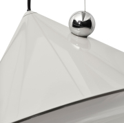 Lampa wisząca Pose 43 cm beżowa Tom Dixon
