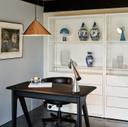 Lampa wisząca Pose 43 cm srebrna Tom Dixon