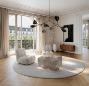 Lampa wisząca Stingray brązowa 101 Copenhagen