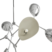 Lampa wisząca Stingray chromowana 101 Copenhagen