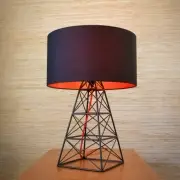 LAMPA PYLON FILAMENTSTYLE CZARNO-CZERWONA