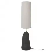 LAMPA PODŁOGOWA HEBE LONG NATURAL BLACK BASE FERM LIVING