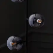 LAMPA PODŁOGOWA ORB CZARNA BOLIA