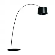 LAMPA PODŁOGOWA TWIGGY czarna FOSCARINI