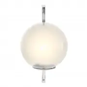 LAMPA ŚCIENNA CASCADE NICKEL EICHHOLTZ