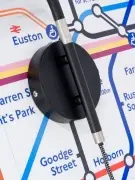 LAMPA ŚCIENNA LONDON CZARNA  IT S ABOUT ROMI