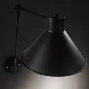 LAMPA ŚCIENNA DIONE CZARNA KAVE HOME