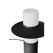 Lampa stołowa Caponio czarna Ummo