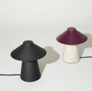 Lampa stołowa Chipper czarna HUbsch