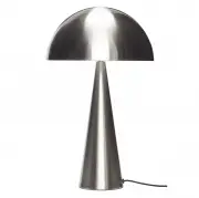 LAMPA STOŁOWA METAL NIKLOWANA HUbsch