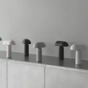 Lampa stołowa Porta szara Normann Copenhagen
