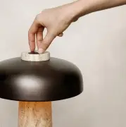 Lampa Stołowa Reverse Mosiądz Brązowiony Audo Copenhagen