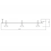 LAMPA SUFITOWA BLEND CZARNA PHOLC