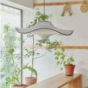 Lampa wisząca Flying 78 cm niebieska Made By Hand