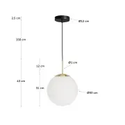 LAMPA wisząca Mahala KAVE HOME