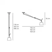 LAMPA WISZĄCA TOLOMEO DECANTRA ARTEMIDE