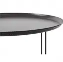 STOLIK KAWOWY DUKE 90 CM GRAFITOWY NORR 11