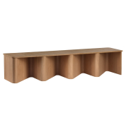 Ławka Nami 213 cm dąb płomienisty Miniforms