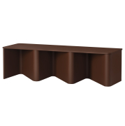 Ławka Nami 160 cm brązowa Miniforms