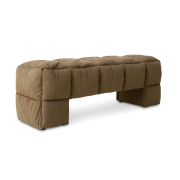 Ławka Puffy zielona HKliving