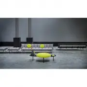 Ławka Meeting Point - metalowy stolik 90 cm Sancal