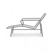 Leżak ogrodowy Vig szary Normann Copenhagen