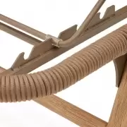 Leżak ogrodowy Dandara beżowy kave home