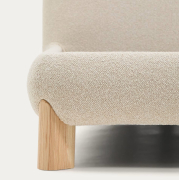 Łóżko Odina 160 cm - nogi jesion naturalny Kave Home