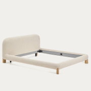 Łóżko Odina 160 cm - nogi jesion naturalny Kave Home