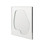 Lustro ścienne Folia 45 cm srebrne Ferm Living