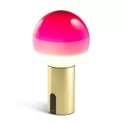 Lampa Stołowa Przenośna Dipping Light Pink Marset