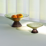 Misa Bonbon 25 cm zielono-brązowa Hubsch