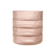 Miseczka Ripple 4 szt. różowa Ferm Living