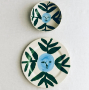 Miska La Pittura 18 cm Moon face vine HAY