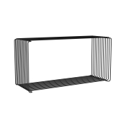 Moduł Panton Wire 70 × 34,8 × 25,7 cm czarny Montana