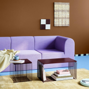 Moduł Panton Wire 34,8 × 17,2 × 34,8 cm chromowany Montana