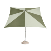 Parasol ogrodowy Terrazza Square zielony HAY