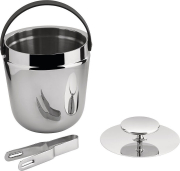 Pojemnik do lodu ze szczypcami Alessi