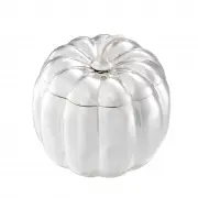 pojemnik PUMPKIN srebrny Eichholtz