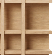 Półka ścienna Tilem 81 cm naturalny dąb Ferm Living