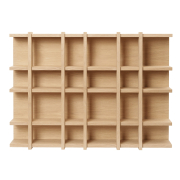 Półka ścienna Tilem 53 cm naturalny dąb Ferm Living