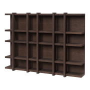 Półka ścienna Tilem 53 cm przydymiony dąb Ferm Living