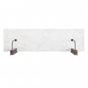 Półka Corbel 100 Cm Biały Marmur Audo Copenhagen